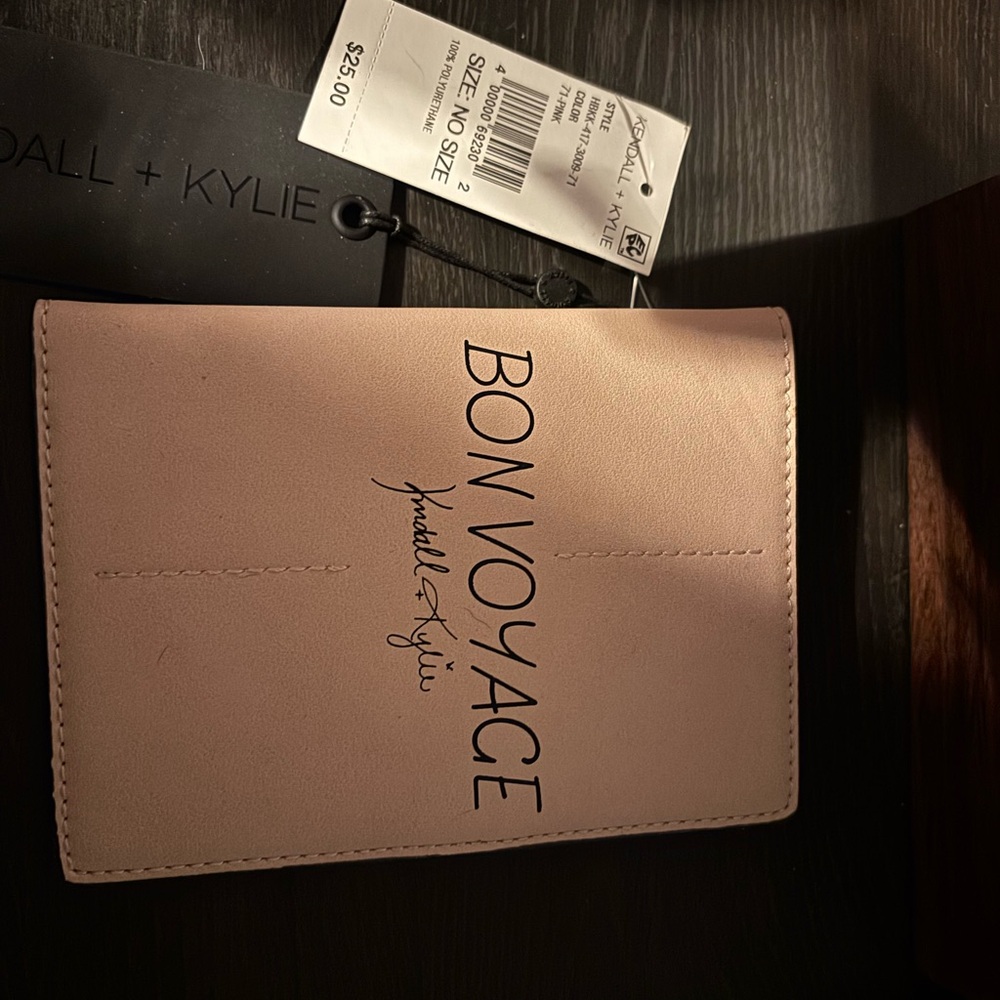 Kendall & Kylie Blush Pink Travel Wallet